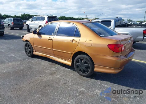 2003 Toyota Corolla S from USA, damaged, VIN 1NXBR32E63Z038320